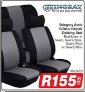 Stingray Activ 6-Stuk Sitplek Dekking Stel-Per Stel