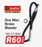 AmPro One Man Brake Bleeder-Each