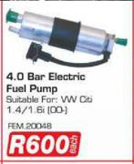 4.0 Bar Electric Fuel Pump FEM.20048 Suitable For: VW Citi 1.4/1.6i (oo-)