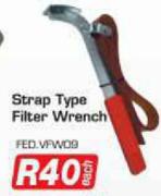 Auto Kraft Strap Type Filter Wrench FED.VFW09-Each