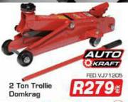 Auto Kraft 2 Ton Trollie Domkrag FED.VJ71205