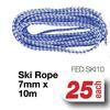 Ski Rope 7mm x 10m FED.SKI10-Each