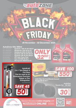 Autozone : Black Friday (29 November - 02 December 2024), page 1
