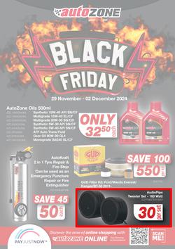 Autozone : Black Friday (29 November - 02 December 2024), page 1