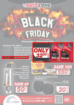 Autozone : Black Friday (29 November - 02 December 2024), page 1