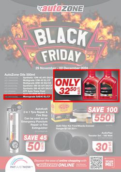 Autozone : Black Friday (29 November - 02 December 2024), page 1
