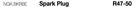 NGK Spark Plug For Spark Plug NGK.BKR6E