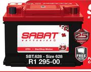 Sabat Batteries Size 638 SBT.638