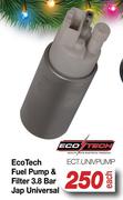 Eco Tech Fuel Pump & Filter 3.8 Bar Jap Universal ECT.UNIVPUMP-Each