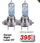 Osram Night Laser H7 OSR.NLASERH7-Per Set