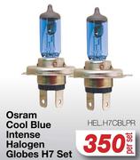 Osram Cool Blue Intense Halogen Globes H7 Set HEL.H7CBLPR-Per Set