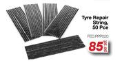 Tyre Repair String, 50 Pce FED.PPP020-Per Set