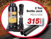 Auto Kraft 2 Ton Bottle Jack FED.VJ1002-Each