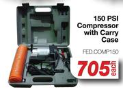 Auto Kraft 150 Psi Compressor With Carry Case FED.COMP150