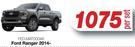 Race Rubber Mats For Ford Ranger 2014- FED.MAT00046-Per Set