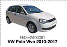 Race Rubber Mats For VW Polo Vivo 2010-2017 FED.MAT00081-Per Set