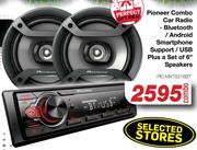 Pioneer Combo Car Radio PIO.MXTS216BT-Combo