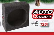 Auto Kraft 6 x 9" Speaker Box ELP.6X9BOX-Each