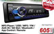 RA MP3 Player/USB/MP3/FM/Aux In/SD Slot/Bluetooth/App Control/Remote REF.RABTR01-Each