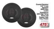 StarSound Coaxial Speaker 6.5" 3 Way Speaker STA.SSS6602-Per Set