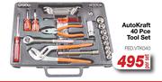 Auto Kraft 40 Pce Tool Set FED.VTK040-Per Set