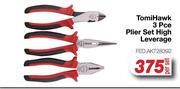 Tomi Hawk 3 Pce Plier Set High Leverage FED.AKT28392-Per Set