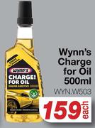 Wynn's Charge For Oil WYN.W503-500ml Each