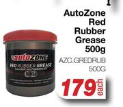 Auto Zone Red Rubbrer Grease AZC.GREDRUB-500g Each