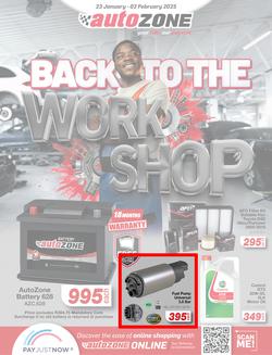 Autozone : Back To The Work Shop (23 January - 02 February 2025), page 1