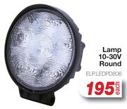 Truck Lamp Lamp 10-30V Round ELP.LEDPD806-Each