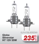 Globe Silver Star H7 12V 55W ELP.H7SILVERSTAR-Per Set