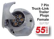 7 Pin Truck Link Trailor Plugs Female ELP.TS7-Each
