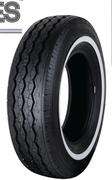 Tackies Tyre 195R15T3000 White Wall EMS.TKWSW15003-Each