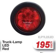 Truck Lamp LED Red ELP.TL22LED-Each