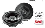 Pioneer 6" (15cm) Dual Cone Speaker 280W Max PIO.TSG1610F-Per Set