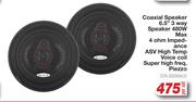 Star Sound Coaxial Speaker 6.5" 3 Way Speaker STA.SSS6602-Per Set