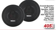 Star Sound Coaxial Speker 5.25" 3 Way Speaker STA.SSS5502-Per Set