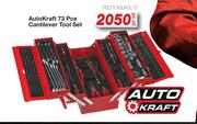 Auto Kraft 73 Pce Cantilever Tool Set FED.TOOLKC73-Per Set