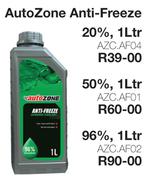 AutoZone Anti-Freeze 96% AZC.AF02-1ltr