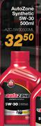 AutoZone Synthetic 5W-30 AZC.5W30500ML-500ml