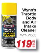 Wynn's Throttle Body And Air Intake Cleaner WYN.W533-Each