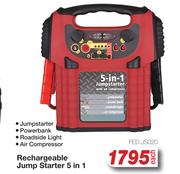 Rechargeable Jump Starter 5 In1 FED.JS020-Each