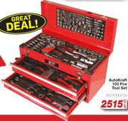 AutoKraft 103 Pcs Tool Set FED.TOOLK103-Per Set