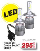 Headlight Globe Set H7 6000K ERG.LEDHIDH7-Per Set