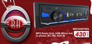 RA MP3 Radio Unit REF.RABTR03