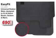 Easy Fit Universal Rubber Mats FED.UNIRR-Per Set