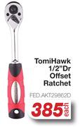 Tomi Hawk 1/2" Dr Offset Ratchet FED.AKT29862D-Each