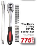 Tomi Hawk 17 Pce 1/2" Dr Socket Set FED.17 PIECE-Per Set