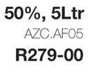 Auto Zone Anti Freeze 50% AZC.AF05-5L