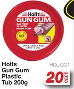 Holts Gun Gum Plastic Tub HOL.GG1-200g Each
